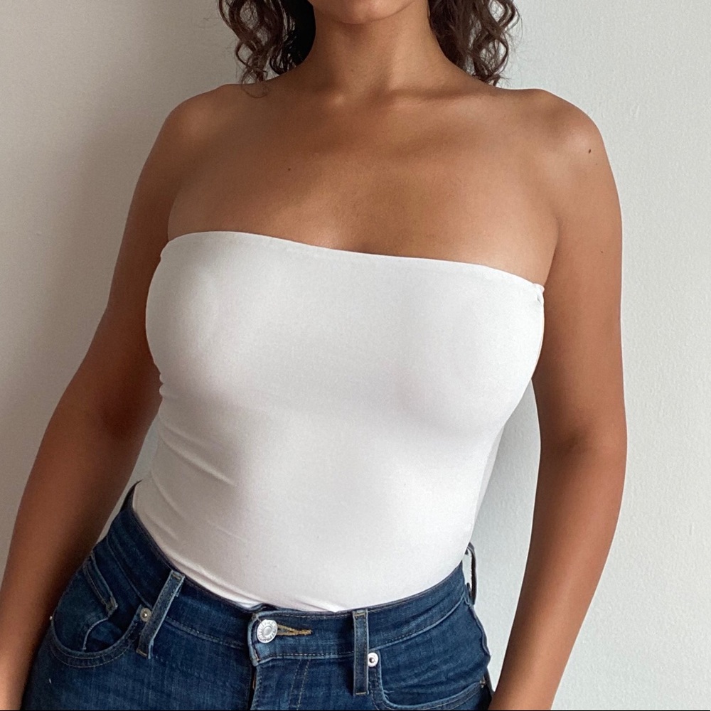 Tube top bodysuit